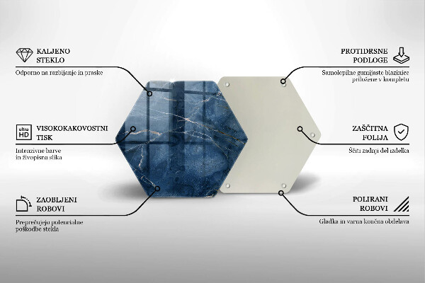 Chopping board Stone texture marble