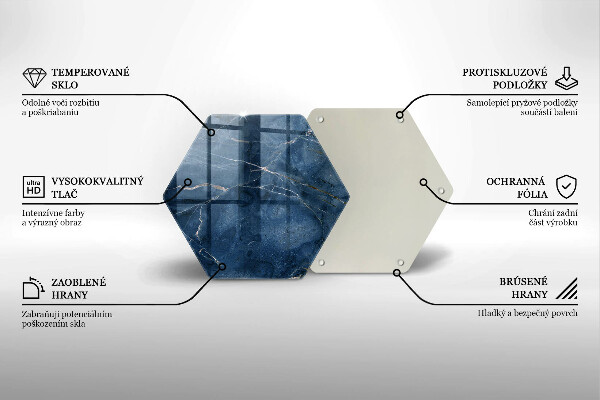 Chopping board Stone texture marble