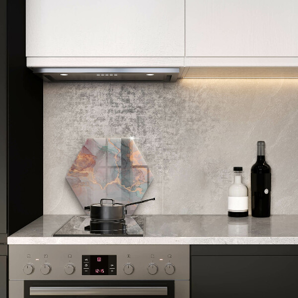 Chopping board Marble with gold