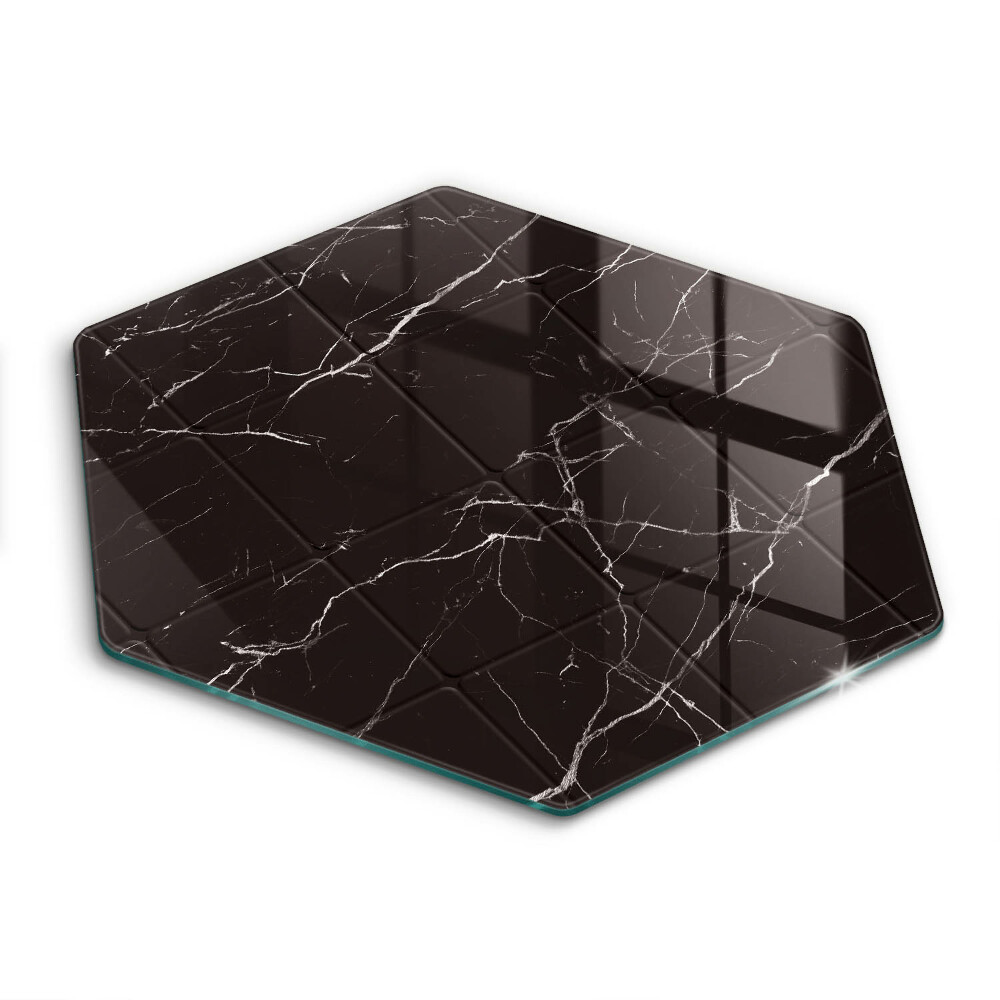 Glass worktop saver Marble tiles