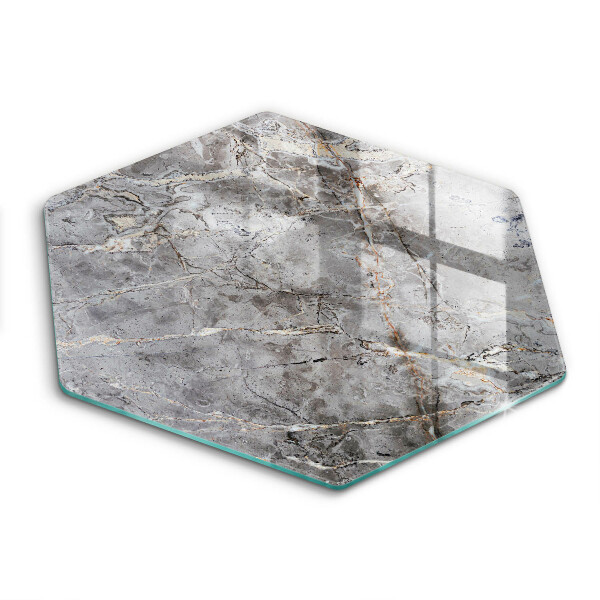 Glass worktop saver Stone texture