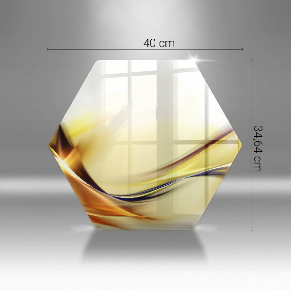 Chopping board Abstraction light lines