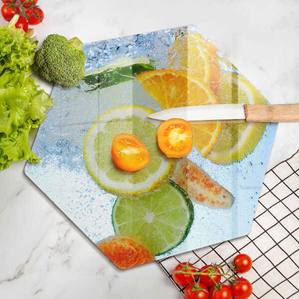 Chopping board Juicy citrus water