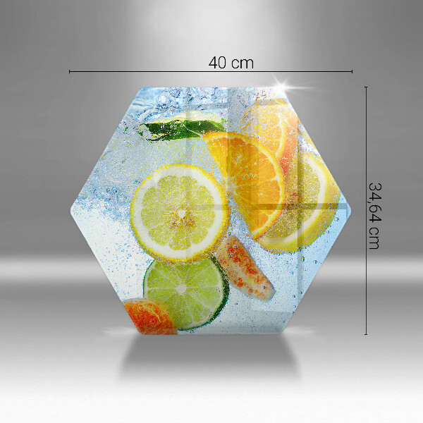 Chopping board Juicy citrus water