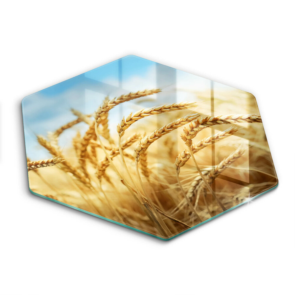 Glass worktop saver Cereals in the field