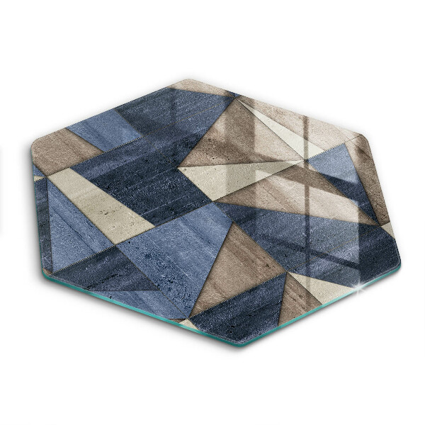 Chopping board Geometric abstraction