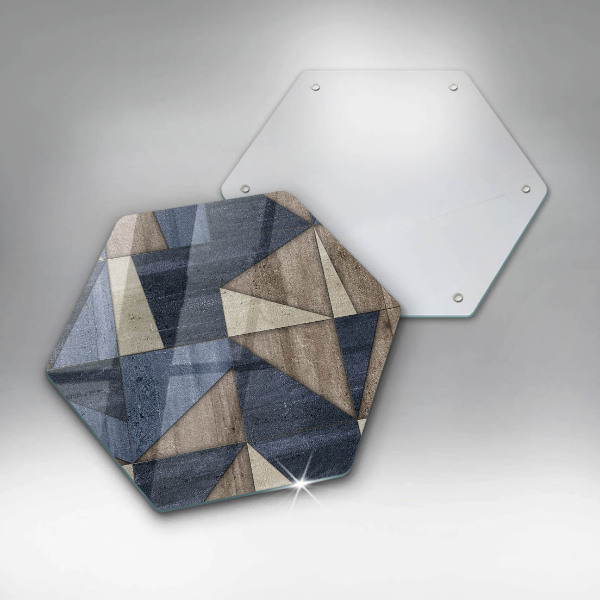 Chopping board Geometric abstraction