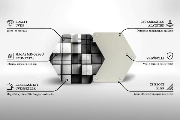Chopping board 3D geometry background