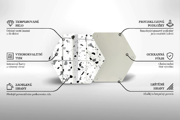 Chopping board Decorative stone gres