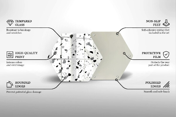 Chopping board Decorative stone gres