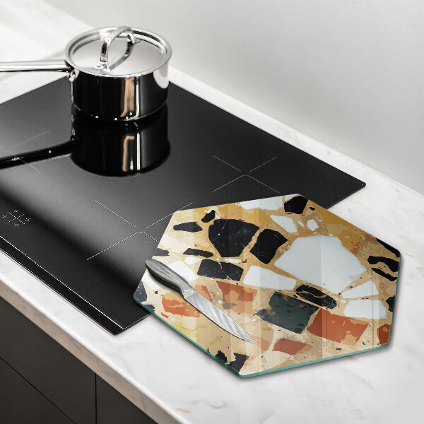 Chopping board Decorative stones