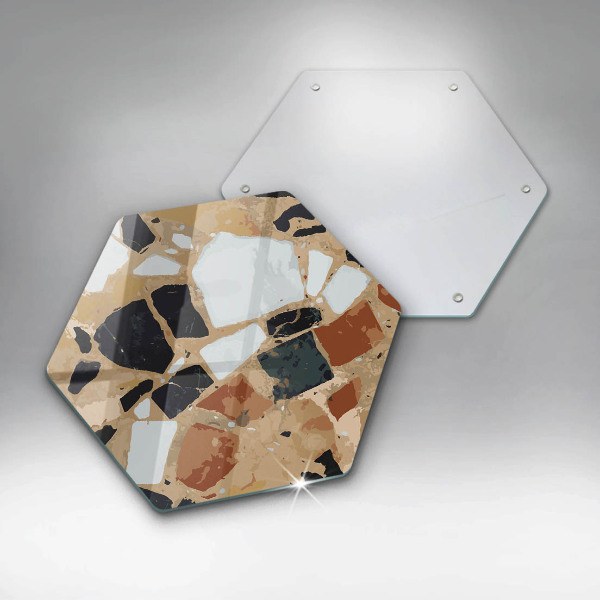 Chopping board Decorative stones