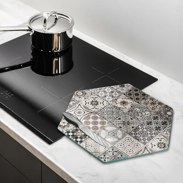Chopping board glass Decorative tiles