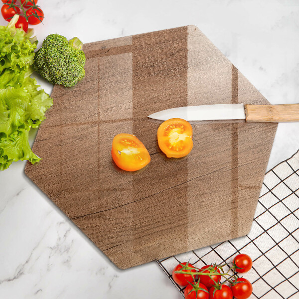 Chopping board glass Wood texture