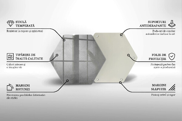 Chopping board glass Concrete texture background