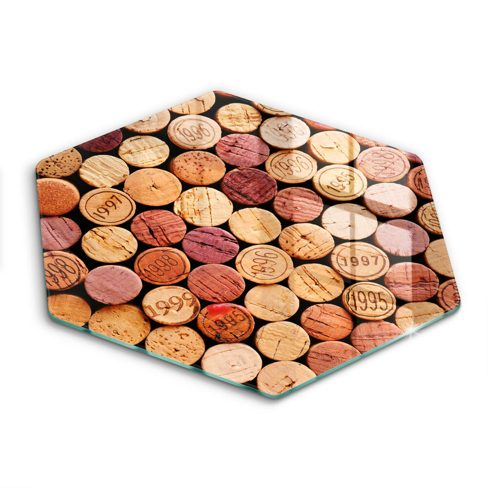 Chopping board Wine corks pattern