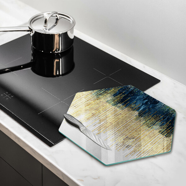 Glass worktop protector Designer abstraction