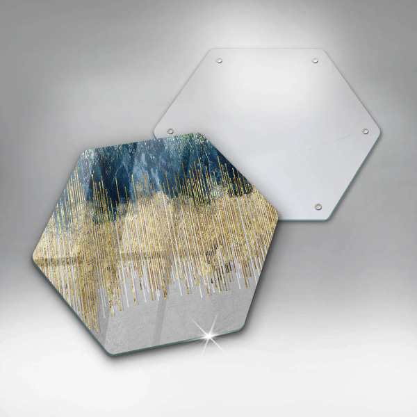 Glass worktop protector Designer abstraction