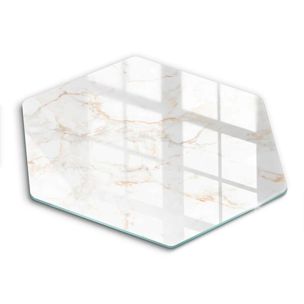 Glass worktop saver Elegant stone marble