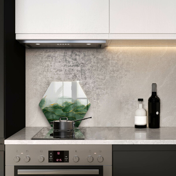 Glass worktop saver Abstraction nature