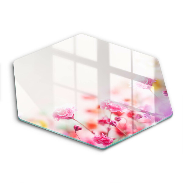 Glass worktop saver Flower meadow