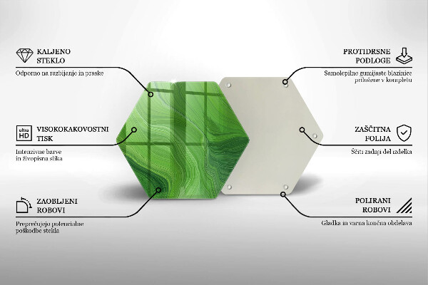 Glass worktop saver Abstract texture