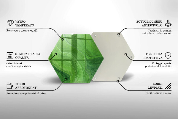 Glass worktop saver Abstract texture