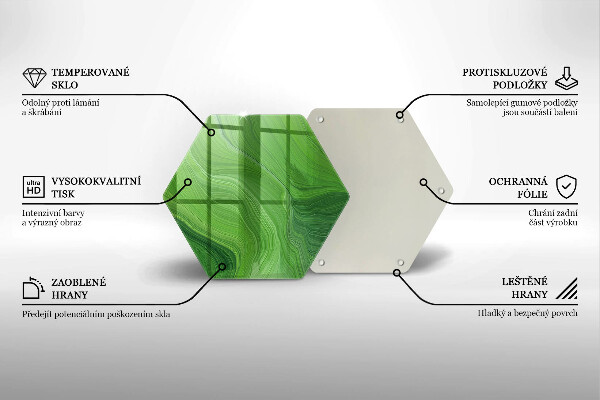 Glass worktop saver Abstract texture