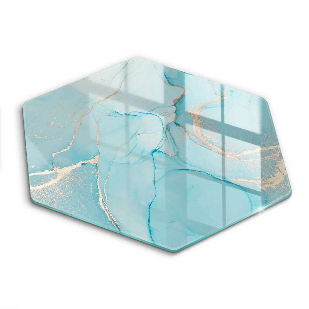 Glass worktop saver Abstraction stone