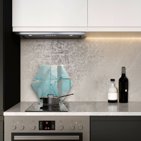 Glass worktop saver Abstraction stone