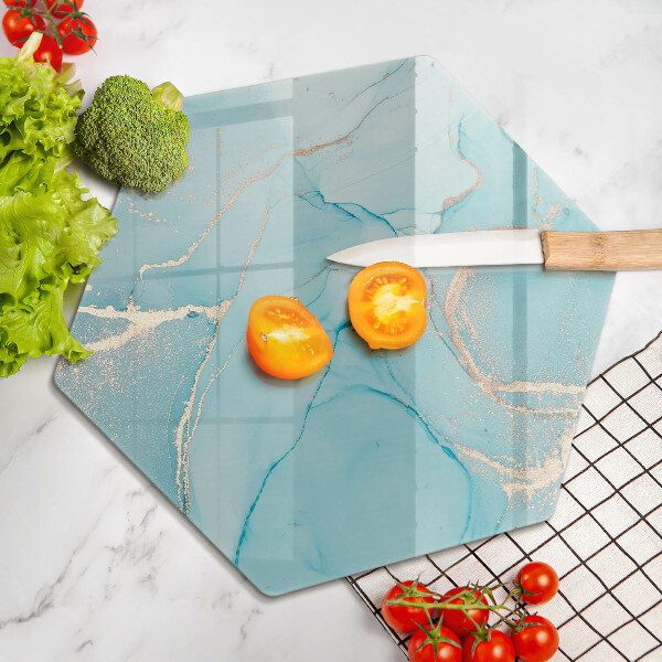 Glass worktop saver Abstraction stone