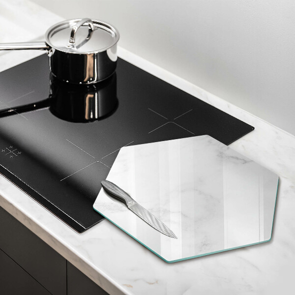 Glass worktop saver Modern marble