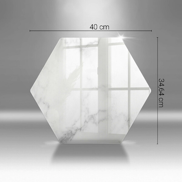 Glass worktop saver Modern marble
