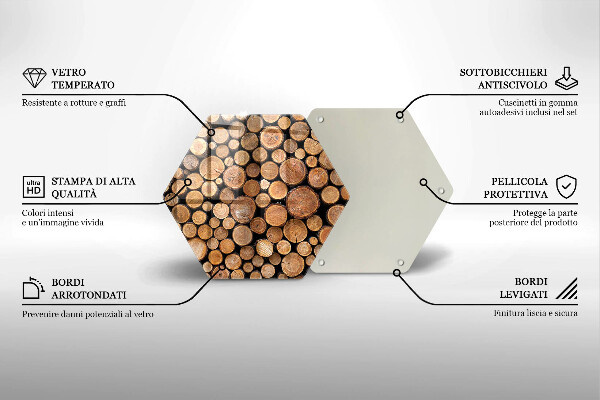Chopping board Tree trunks