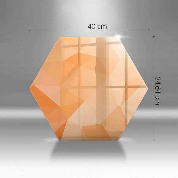 Chopping board Geomeric background