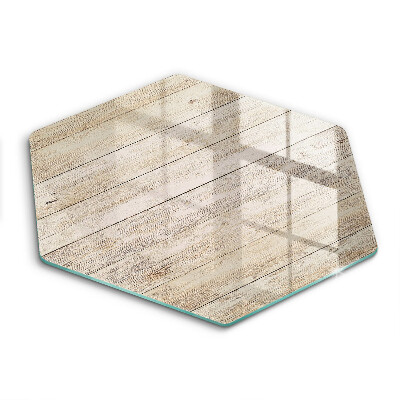 Glass chopping board Wooden planks