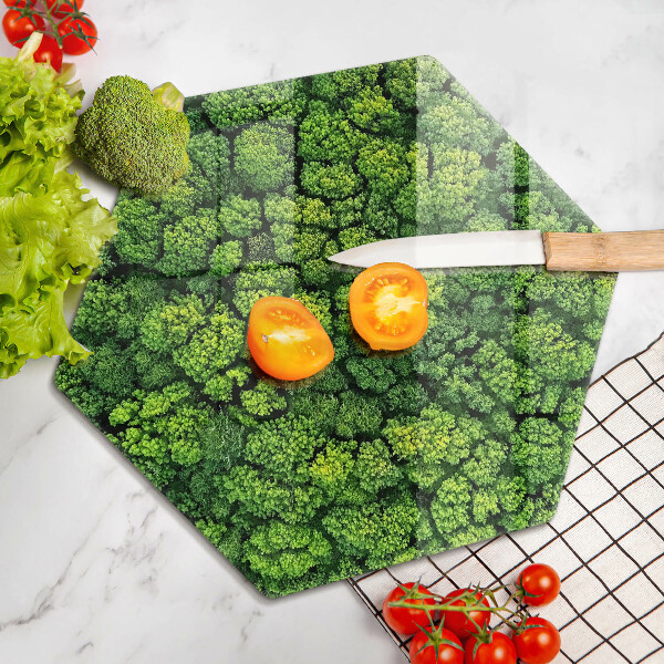 Glass chopping board Nature - moss plant
