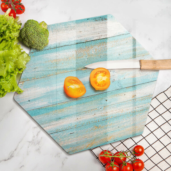 Chopping board glass Vintage wood boards