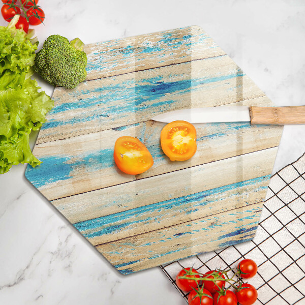 Chopping board glass Retro boards wood