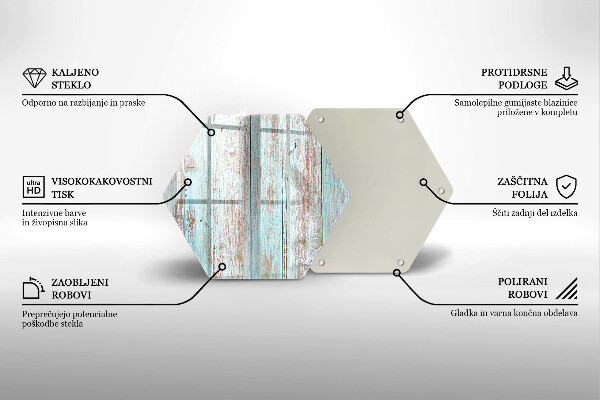 Chopping board glass Old vintage boards