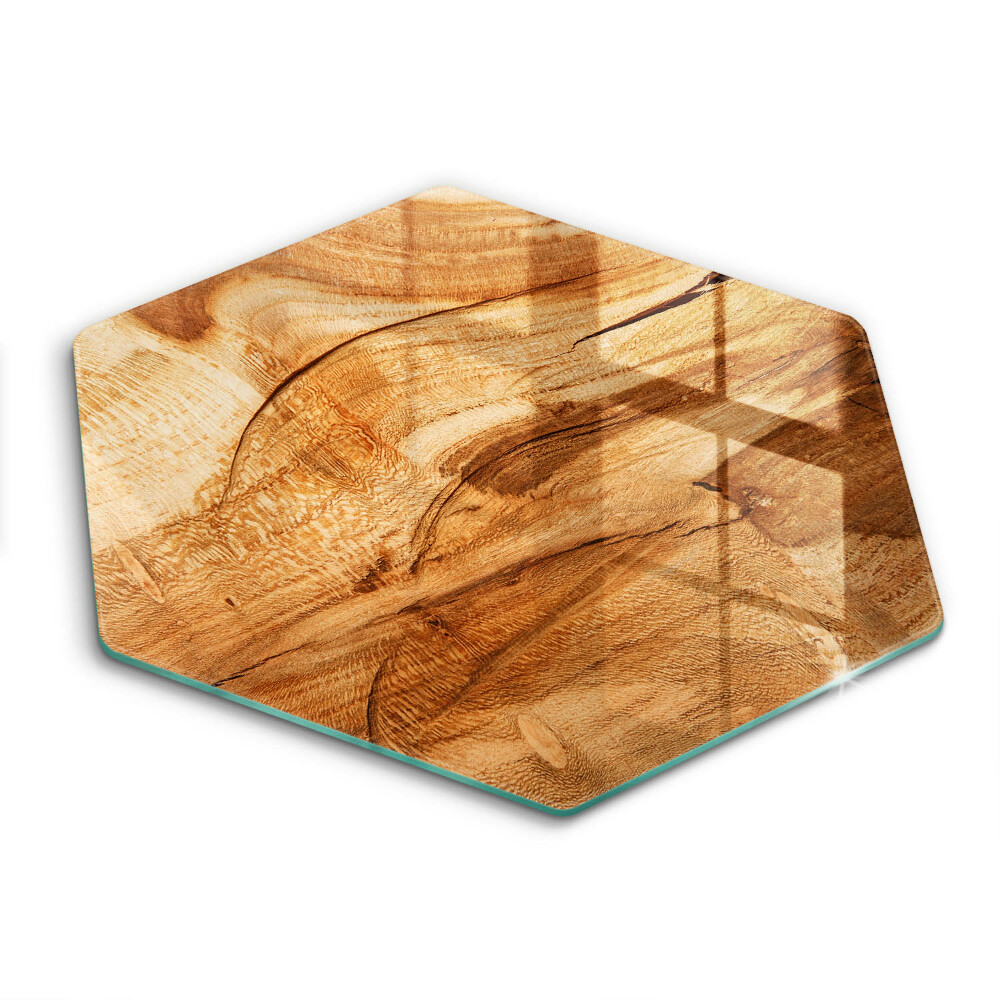 Chopping board glass Wooden board texture