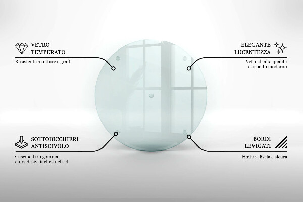 Transparent 12 inch worktop saver