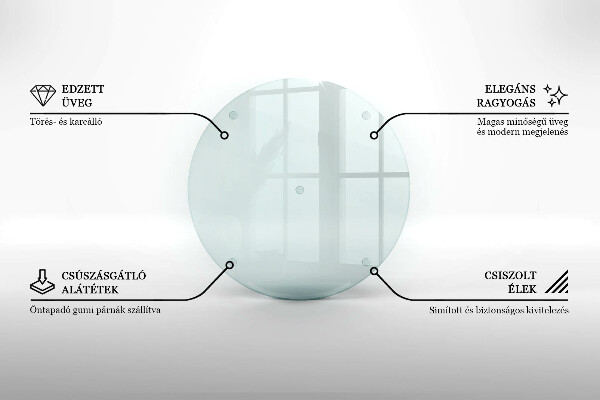 Transparent 12 inch worktop saver