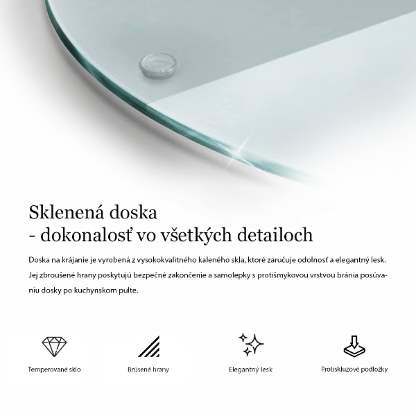 Transparent 12 inch worktop saver