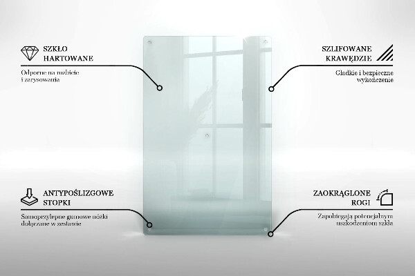 Transparent worktop protector 31x20 in