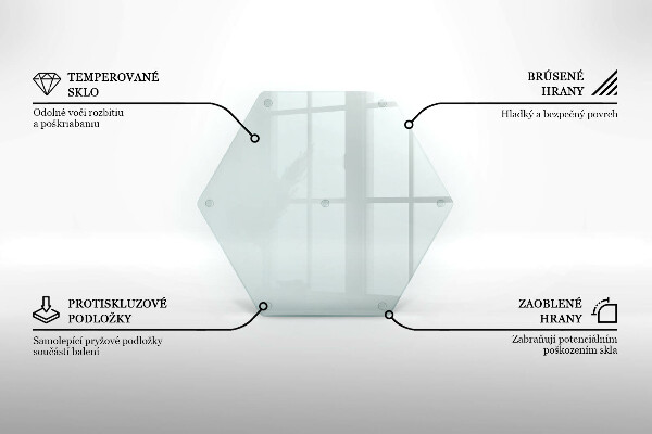 Transparent worktop saver 16 in