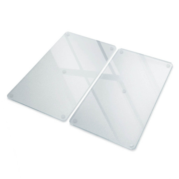Glass kitchen board set of 2, each 11.8 × 20.5 inches