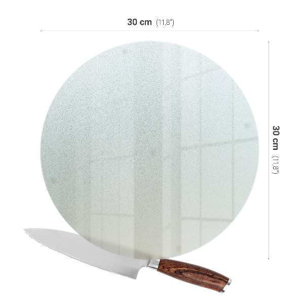 Glass chopping board 11.8 inch