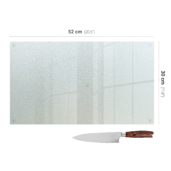 Glass chopping board 11.8×20.5 inches