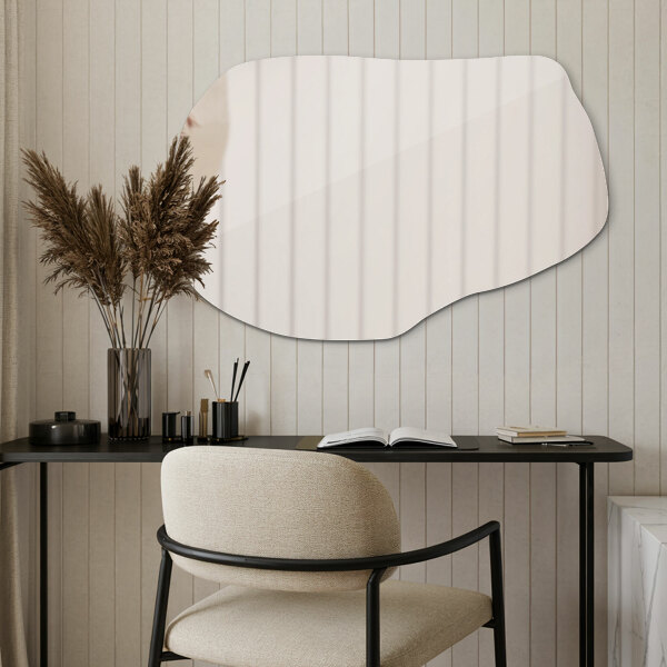 Organic mirror stylish 35x23 in